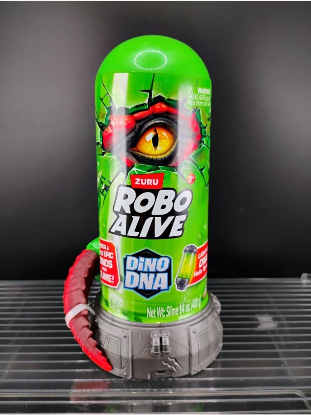 Zuru Robo Alive Dino DNA Light-Up Helix Spine Toy Playset